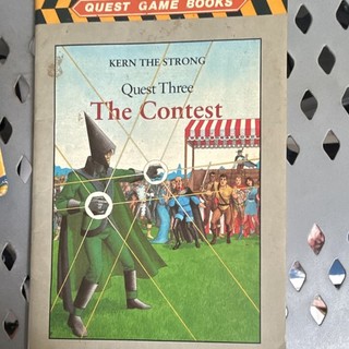 Quest Game Books Quest Three Kern the Strong "The Contest" Paperback Gamebook