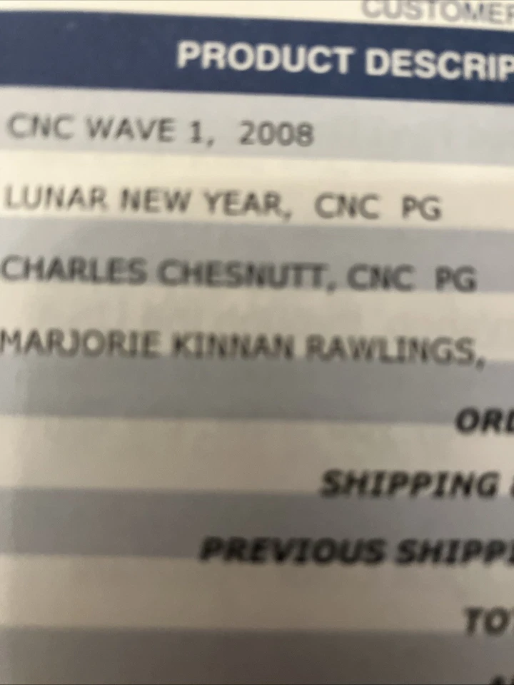 2008 FirstDay US Stamps Only Twenty Nine “American Commemorative Cancellations" - Image 2 of 4