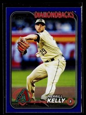 2024 Topps #112 Merrill Kelly Royal Blue