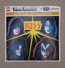 Vintage KISS View-Master 3D Reels Set GAF 1979