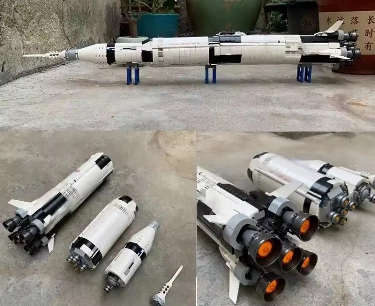 ProjecTOYS Space 92176 NASA APOLLO SATURN V ROCKET New - Image 2 of 4