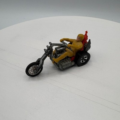 Vintage 1971 RRRumblers Rumblers Hot Wheels Torque Chop Trike Brown Rider
