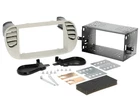 CHP 4504271 Light Gray 2 DIN Radio Bezel Mount for Fiat 500 500 C 312