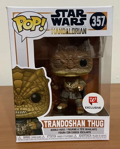 Star Wars The Mandalorian Trandoshan Thug Funko 357 Walgreens Exclusive
