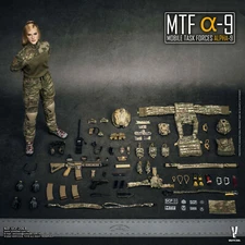 VERYCOOL VCF-2063 1/6 MTF Mobile Task Force Alpha-9 Female Soldier Action Figure