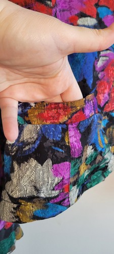 Therese Baumarie Paris Skirt and Unlined Jacket Colorful France Vintage RARE - Picture 4 of 12