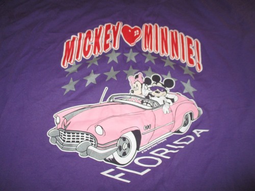 Jostens Sportswear Label - Camisa Walt Disney Mickey & Minnie Mouse (4XL) FLORIDA - Imagen 1 de 4