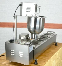 90% New Commercial Single Row Automatic Doughnut Maker Donut Machine 450pcs/hour