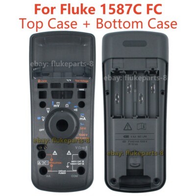 For Fluke 1587C FC Insulation Multimeters Bottom Back /Case Set /Top Cover Parts