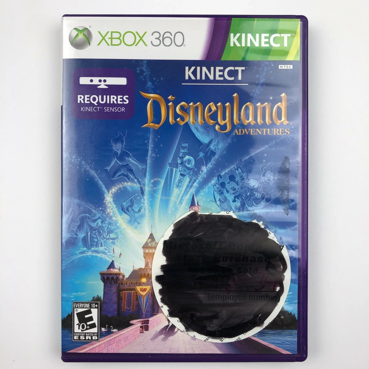 Kinect disneyland adventures xbox 360 sale