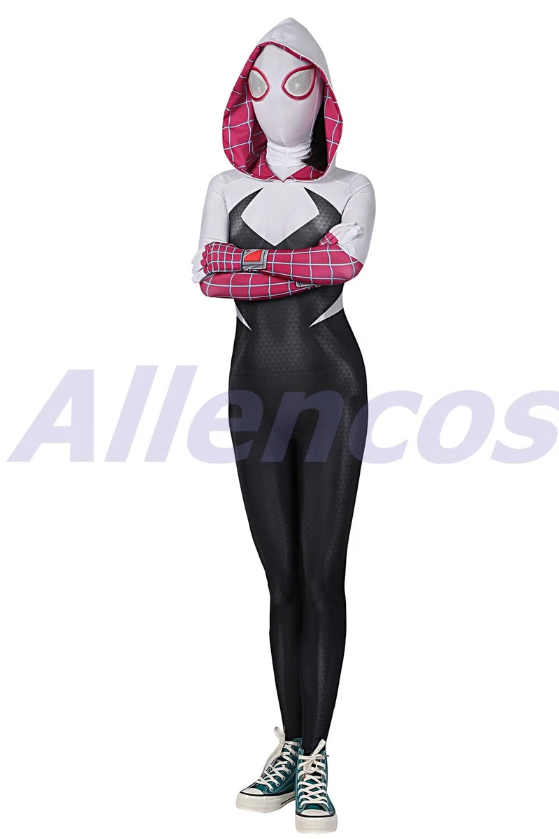 Spider-Man: Across The Spider-Verse Costume Spider-Gwen Gwen Stacy Cosplay  Suit