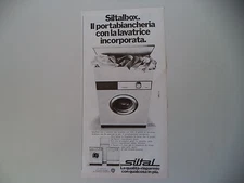 advertising Pubblicità 1978 LAVATRICE SILTAL 2000