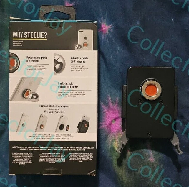 Nite Ize Steelie 360° Magnetic Mount Squeeze Dash Kit *New Sealed + Extra Mount* - Image 2 of 4