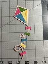 5 Piece Scrapbook Paper Piecing Die Cuts Lot SPRING Themed