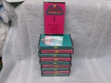 SET of 10 CASSETTE Tapes - 1990 METACOM, INC - Rock 'n' Roll CHARTBUSTERS nice