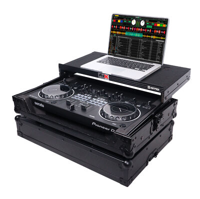 ProX X-DDJREV1LTBL Flight Case for Pioneer DDJ-REV1 Controller W-Sliding Shelf