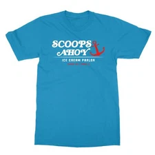 Scoops Ahoy Ice Cream Parlor 80's Retro Men's T-Shirt