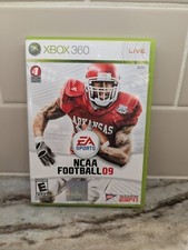 EA Sports NCAA Football 09 XBOX 360 Live w/ Instruction Booklet