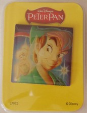 Disney PETER PAN & TINKERBELL Pin Light-Up Blinking Twinkling LE Badge NEW L7972