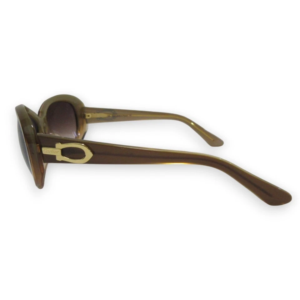 Gafas de sol Cartier Classic C Decor degradadas T8200680 beige mármol Foto 4 de 4