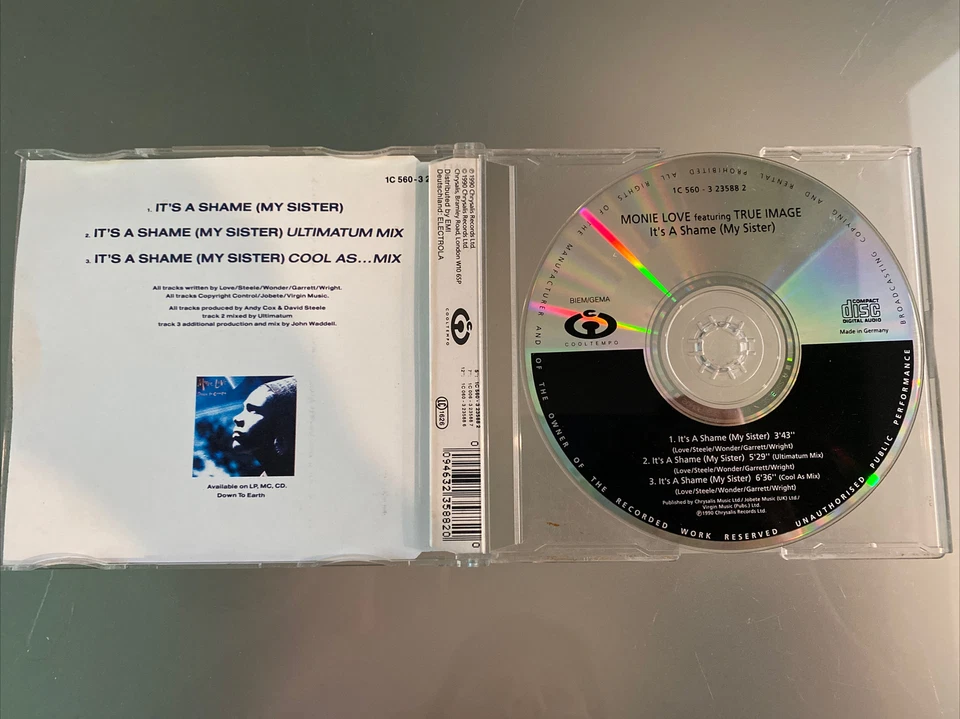 Monie Love CD LOT- UK Import CD Single - It’s A Shame & In A Word Or 2 SEALED - Image 2 of 4