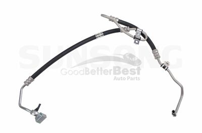 One New Sunsong Power Steering Pressure Line Hose Assembly 3401235 | eBay