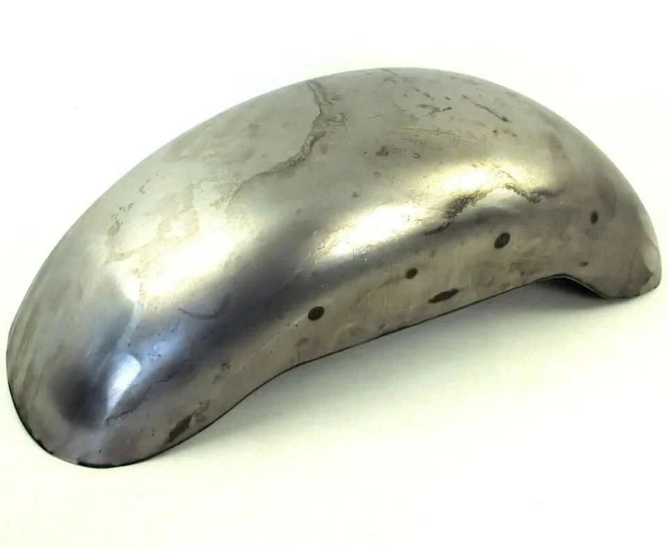 Rear Fender  For Softail Rigid Chopper Bobber Motorcycle - 9" Raw Custom Horse - Image 3 of 4