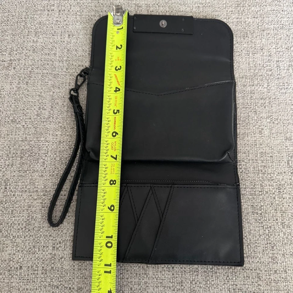 Victoria's Secret LOVE Black Snake Print Wristlet Wallet Card Holder NWOT - Image 4 of 4