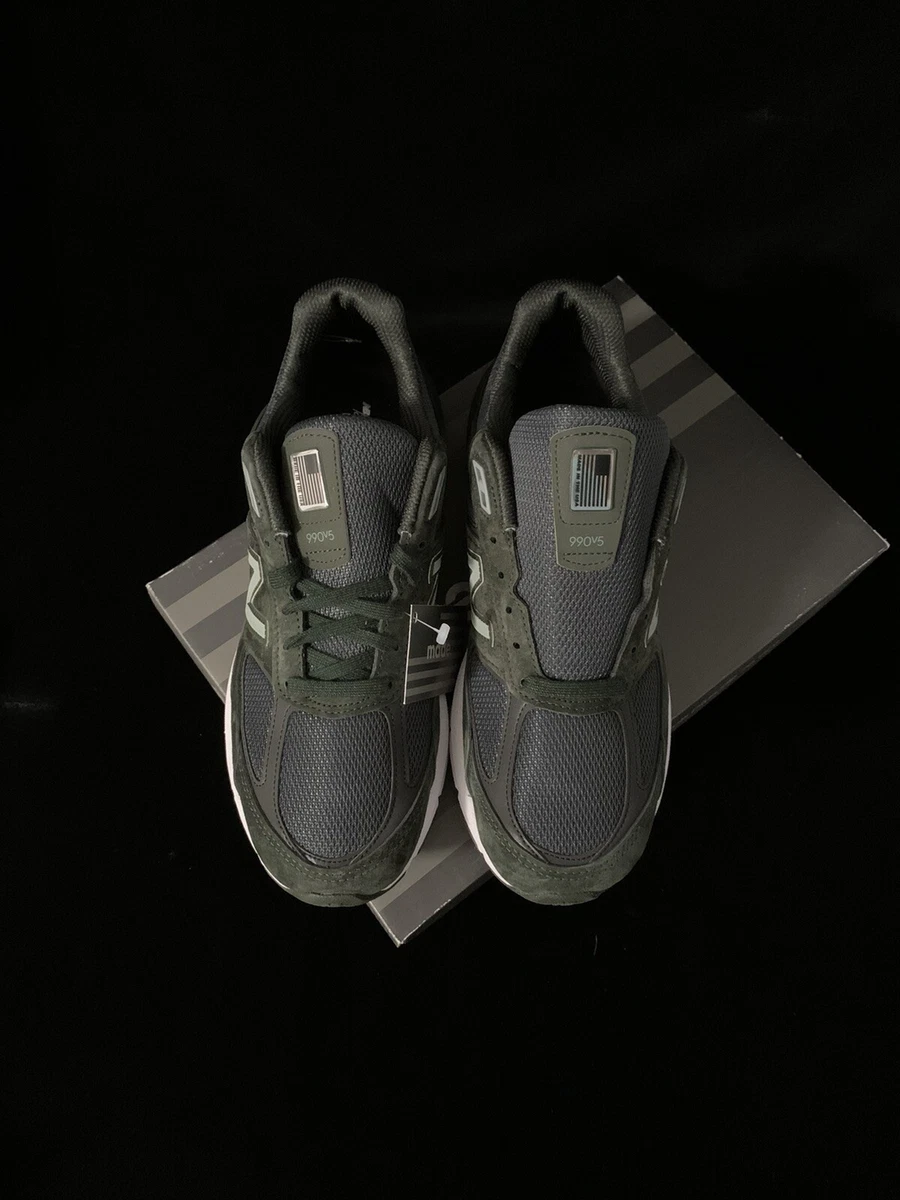 New balance 990v5 dark green Clearance
