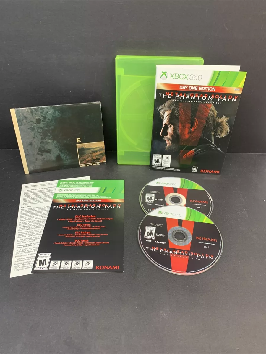 Jogo Metal Gear Solid V: The Phantom Pain (Day One Edition) - Xbox