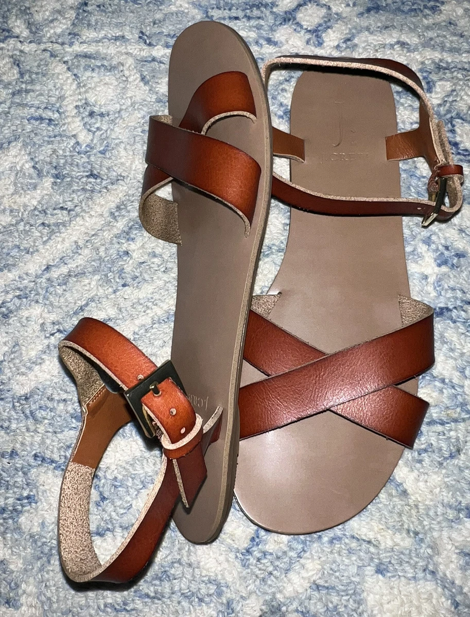 Criss cross best sale ankle strap sandals
