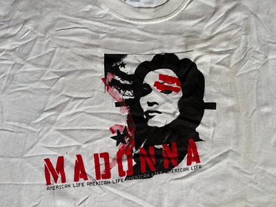マドンナ　American Life　限定セット (Tシャツ・CD・しおり) Madonna - American Life 20th Anniversary Tee – Madonna - Boy