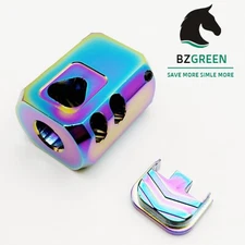 For Glock fit GEN 1-5  17 20 21 23 24 Cover Slide Plate and Muzzle Combo Rainbow