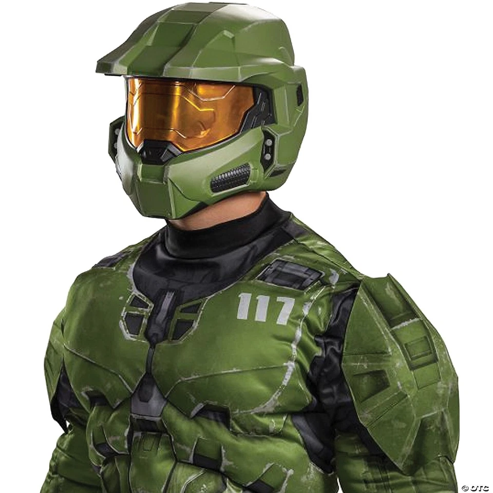 Adult's Halo™ Infinite Master Chief Full Character Helmet with Visor Disguise - Image 2 of 2