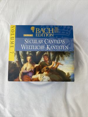 8 CD BOX SET - SECULAR CANTATAS WELTLICHE KANTATEN - BACH EDITION - VOLUME 7