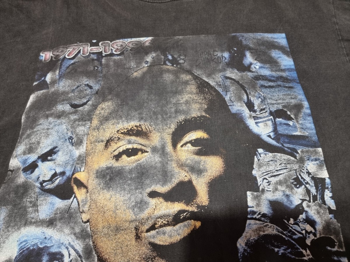 rare Vintage 90S Tupac In Memory Of 2Pac T-Shirt 2 Pack crazy