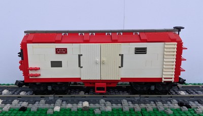 lego train boxcar