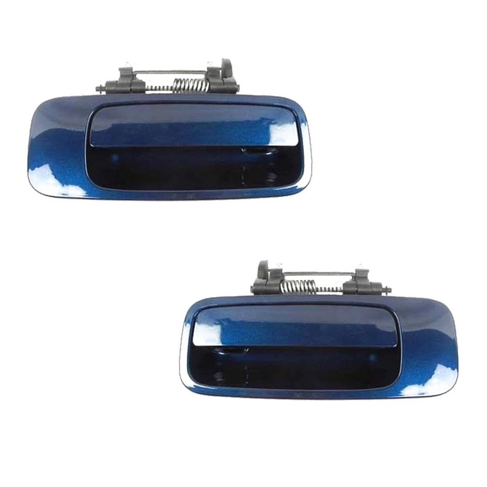Rear Pair Set Outside Door Handle For 00-04 Toyota Avalon 8Q0 Stratosphere Mica - Image 2 of 4