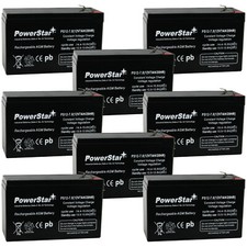 12V 7AH Sealed Lead Acid SLA Multi-purpose Battery UB1270 Upgrade- 8PK