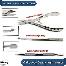 Ingrown Toe Nail Cutter Nail Pusher Skin Care Beauty Manicure Gouges
