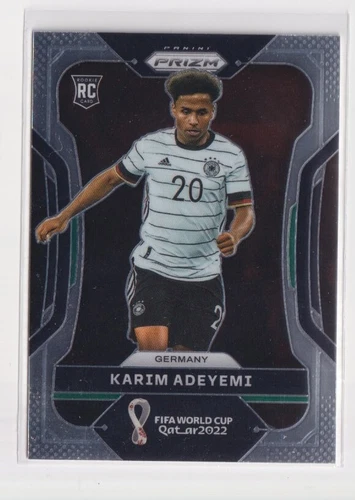 2022 Prizm World Cup Karim Adeyemi ROOKIE #111 Panini Germany Soccer Qatar RC