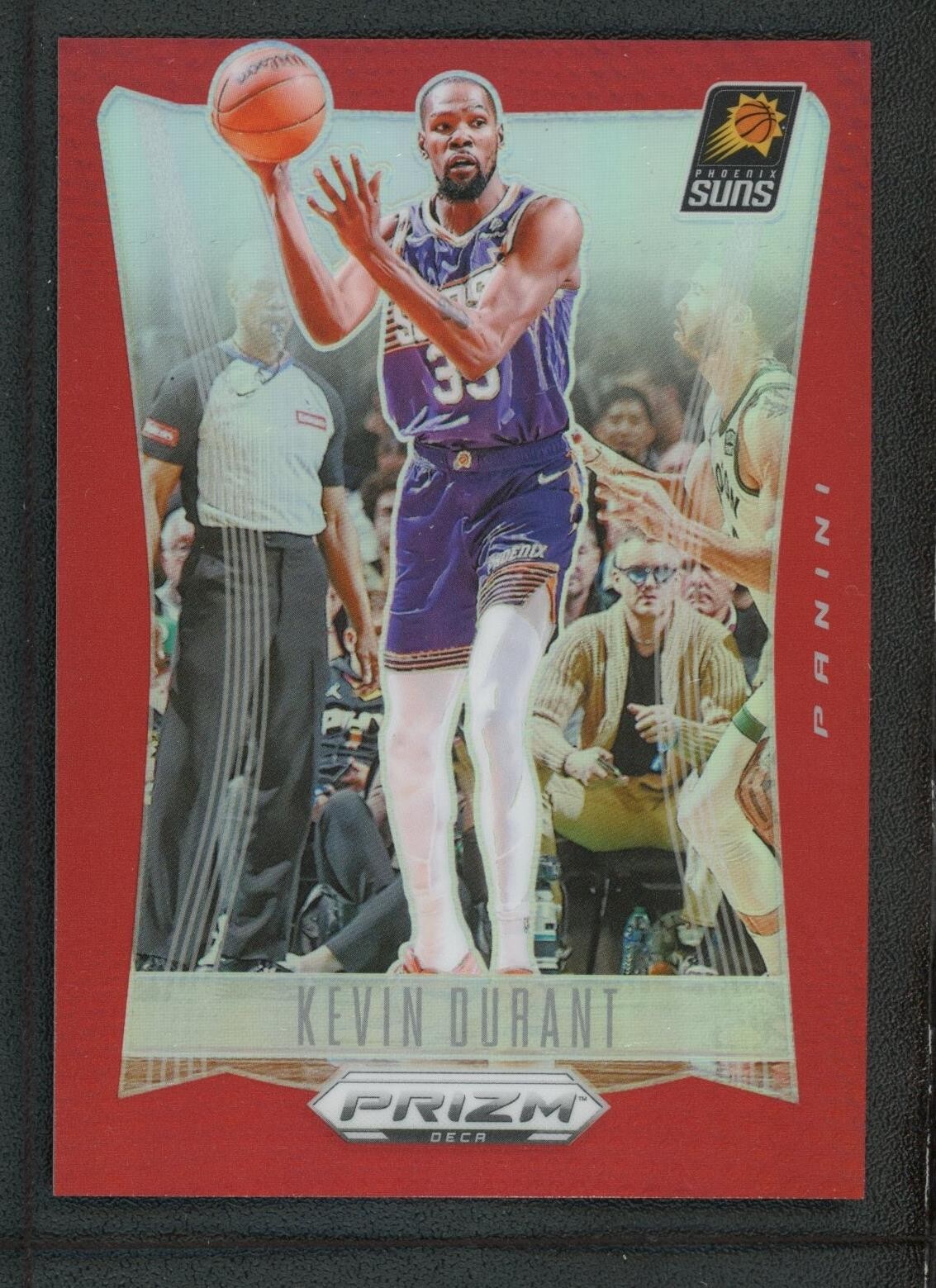 2023-24 KEVIN DURANT 127/199 PANINI PRIZM DECA RED