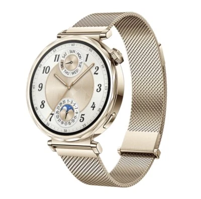 HUAWEI WATCH GT 5 41 mm Smartwatch, Bis zu 7 Tage Akku, Gold