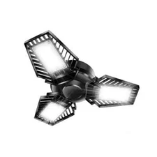 Pinegreen Lighting 350-Watt 6,000 Lumens 3-Panel Foldable Garage LED Light Bulb