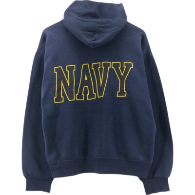 90s~00'S SOFFE USNAVY Sweatshirt Pullover Hoodie Made in USA