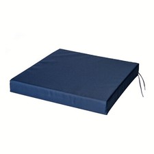 WATERPROOF Chair Cushion Seat Pads OUTDOOR Tie On Garden Patio REMOVABLE COVER!