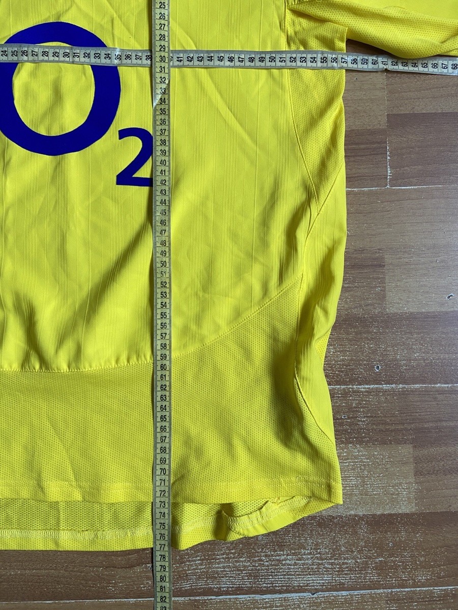 ARSENAL LONDON 2003 2004 AWAY FOOTBALL SHIRT SOCCER JERSEY NIKE sz