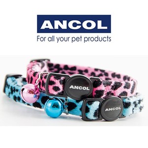leopard print cat collar