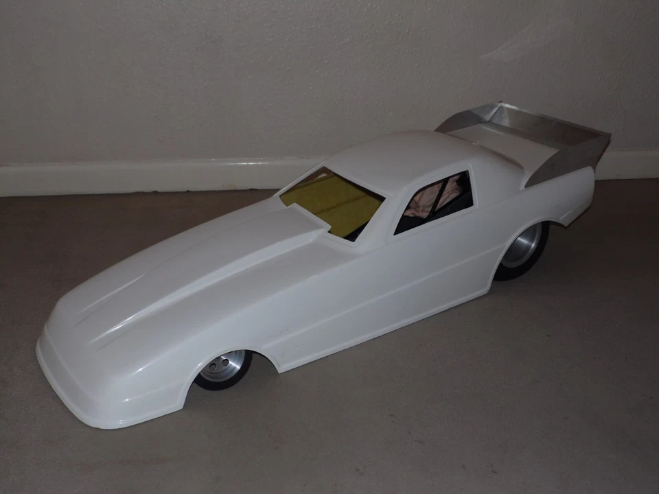 Vintage Quarter Scale MK Pacesetter Oldsmobile Funny Car NEW ERA RACO RC Car - Image 3 of 4