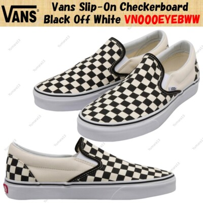 Vans Slip-On Checkerboard Black Off White VN000EYEBWW Herren Gr.